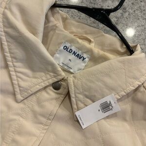 NWT Cream shacket!